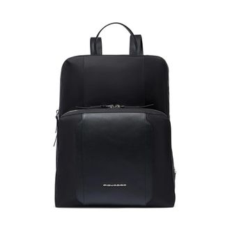 Piquadro Backpacks, female, Black, Size: ONE SIZE Circle Laptop Backpack