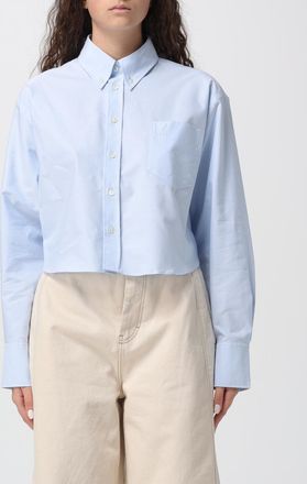 Ami Camicia cropped Ami Paris in cotone