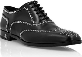Philipp Plein Lace Up Shoes Men in Black/black at Nordstrom, Size 44