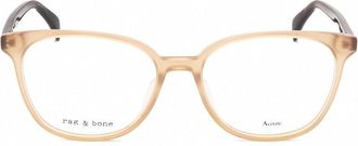 Rag & Bone Ladies Brown Rectangular Eyeglass Frames RNB3059-1