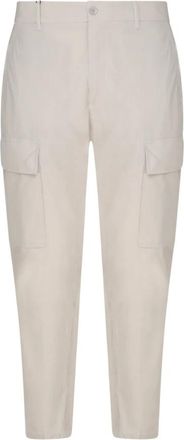 Etro Etro, Cropped Trousers, male, Beige, Size: XL Cargo Carrot Trousers with Large Pockets