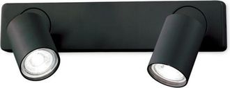 Ideal Lux Ideal Lux - lampada da parete rudy AP2 nero