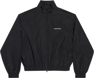 Balenciaga Giacca sportiva con stampa - Nero