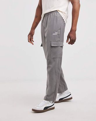 Puma Essentials Logo Woven Cargo Pants
