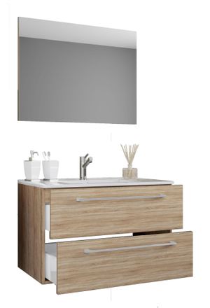 ebuy24 3 Unids. Lavabo Badinos Sp 92x80x46 - Vcm