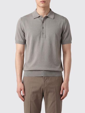 Paolo Pecora Polo in maglia di cotone e seta