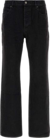 Saint Laurent Black Mid Rise Jeans