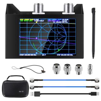 OEM Analizador De Redes Vectoriales Nanovna Saa-2n V2.2, 50 Khz-3 Ghz, Pantalla T&aacute;ctil De 4, Analizador De Antenas Hf, Vhf Y Uhf Para Radioaficionados Con