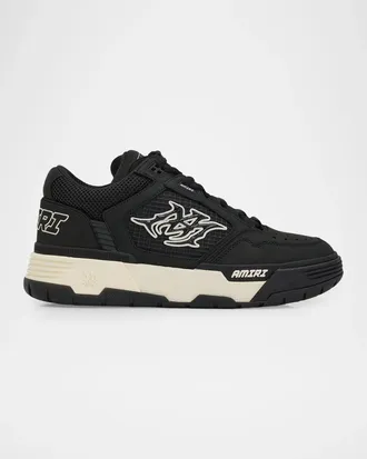 Amiri Men & apos;s Ma-94 Leather and Mesh Sneakers