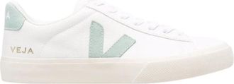 Veja Witte Campo Sneakers voor Vrouwen - Dames - Sneakers - Wit - 36 EU - Leer - Schoenen