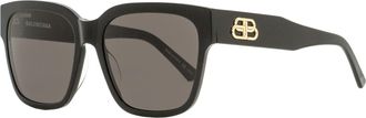 Balenciaga BB0056S Square Acetate Sunglasses - Black