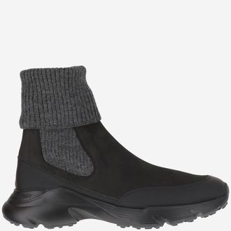 Tod's Black High Top Sneakers