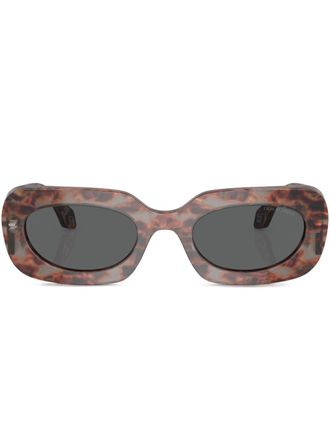 Giorgio Armani Occhiali da sole con stampa - Grigio