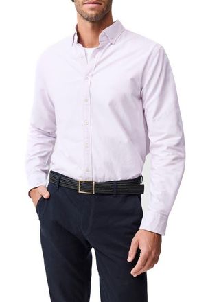 Rodd & Gunn Cambridge Original Fit Button-Down Oxford Shirt in Blush at Nordstrom, Size Xxx-Large