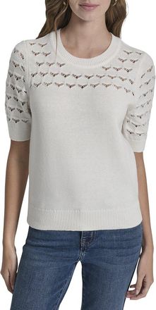 DKNY Dkny Yoke Sweater Top