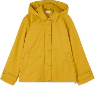 Oltre Nylon Jas met Gewatteerde Voering - Dames - Zomerjassen - Geel - L - Nylon - Jassen