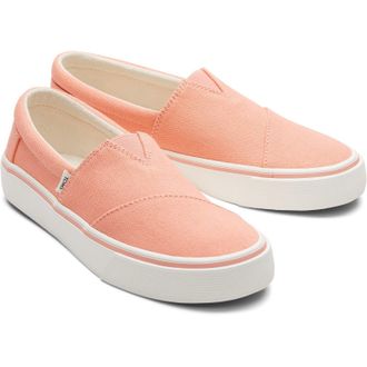 Toms Alpargata Fenix Slip On Dames Oranje Espadrilles