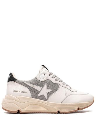 Golden Goose Sneakers Running Sole - Bianco