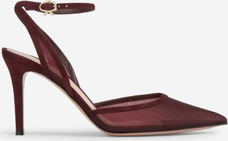 Gianvito Rossi Dorotea DOrsay 85 Heeled Shoes