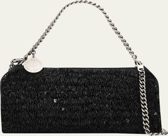 Stella McCartney Falabella Mini Sequin Evening Top-Handle Bag