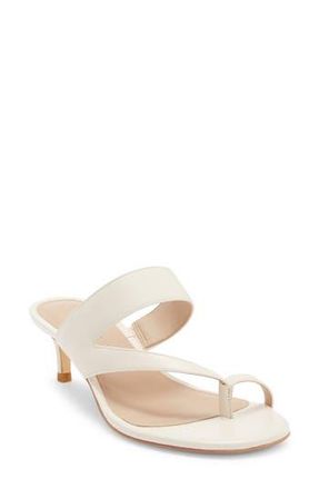 Stuart Weitzman Remy Slide Sandal in Seashell at Nordstrom Rack, Size 10.5