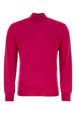 Pantaloni Torino Virgin Wool Sweater - Pink