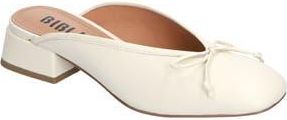 Bibi Lou Suzy Bow Mule in Blanco at Nordstrom Rack, Size 10Us / 40Eu