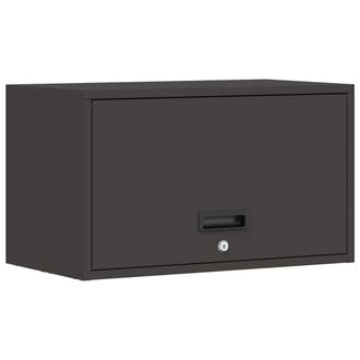 vidaXL Armario De Pared Para El Garaje Negro 60 X 33 X 35 Cm Vidaxl