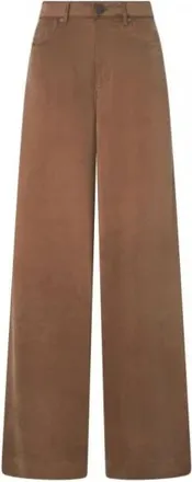 Pinko Pinko, Dames, Broeken, Bruin, Maat: XL