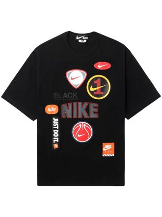 Comme Des Gar&ccedil;ons logo-print cotton T-shirt - unisex - Cotton - S