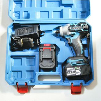 Far avvitatore svita bulloni bussole impulsi 2 batterie 21V bussola 19mm 12