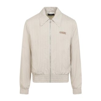 Amiri Light Jackets, male, Beige, Size: XL Amouja1061 Jacket