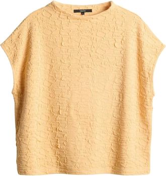 someday Kennie T-Shirt - Dames - Tops - Geel - Maat: M Viscose