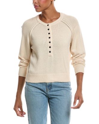 RD Style Akleja Long Raglan Sleeve Henley Neck Pullover