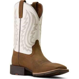Ariat Big Sport Cowboy Boot in Brown/White at Nordstrom, Size 10.5