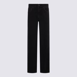 Anine Bing Black Cotton Denim Jeans