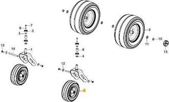 STIGA Sports Rueda 13 Fengchi+wanda(gyro) Original Stiga - 387680325/0