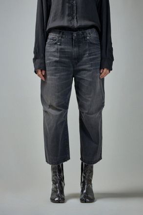 R13 Crop Wide Leg Jean