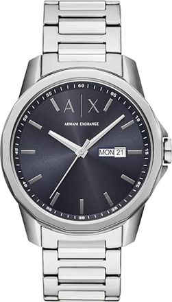 A|X Armani Exchange Mens Banks Blue Dial Watch