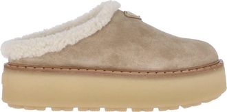 Prada Mules In Suede