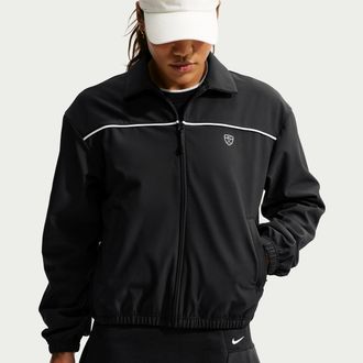 Nike Womens Par Therma-FIT Full-Zip Golf Jacket in Black | IU1367-010