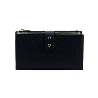 Pourchet Accessoires, Dames, Zwart, ONE Size, Leer, Hebdo Medium Wallet