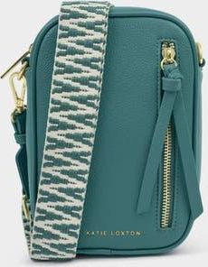 Katie Loxton Hallie Small Crossbody Bag in Teal at Nordstrom