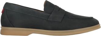 Bally Schoenen, Heren, Blauw, 42 EU, Leer, Elegante Veelzijdige Loafer