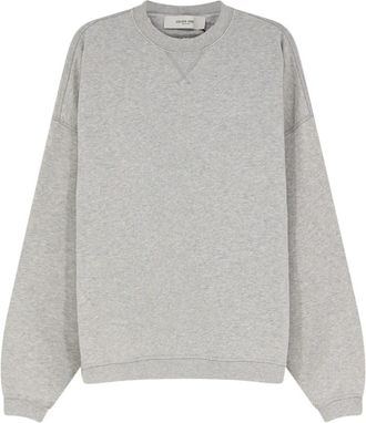 Golden Goose Journey Oversize Crewneck Sweatshirt - unisex - Sweatshirts - Grijs - 2XS - Katoen - Hoodies & sweatvesten