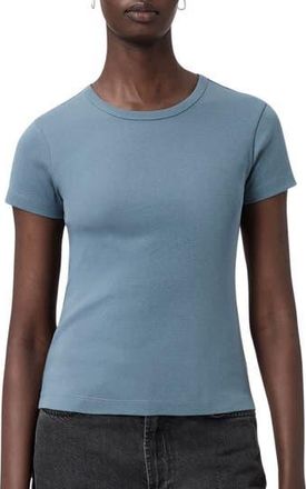 AllSaints Stevie Cotton T-Shirt in Pale Blue at Nordstrom Rack, Size Small
