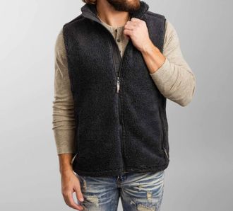 Dakota Grizzly Mens Cassidy Vest In Graphite