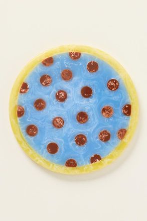Anthropologie Polka Dot Resin Cheeseboard