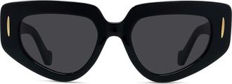Loewe Anagram Lw40160i - Black Sunglasses