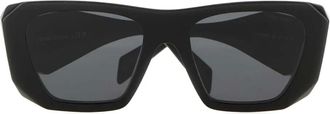 Prada geometric-frame sunglasses - Black